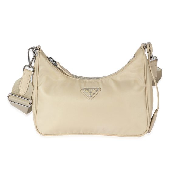 Prada Beige Re-Nylon Re-Edition 2005 Bag - Picture 1 of 8